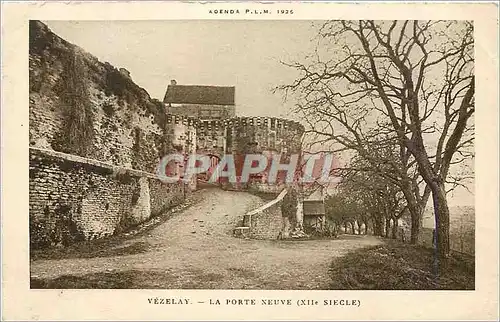 Cartes postales Vezelay La Porte Neuve