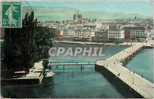 Cartes postales Geneve Le Pont