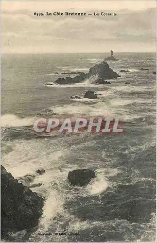 Cartes postales La Cote Bretonne Les Courants