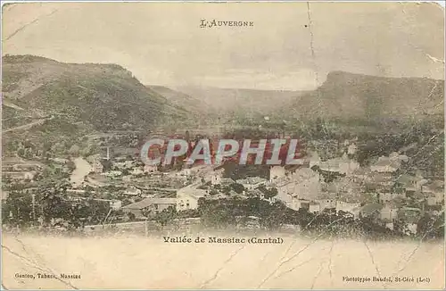 Cartes postales L'Auvergne Vallee de Massiac Cantal