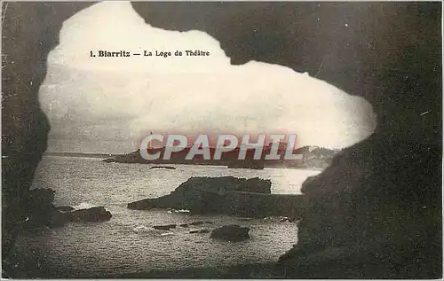 Cartes postales Biarritz La Loge de Theatre