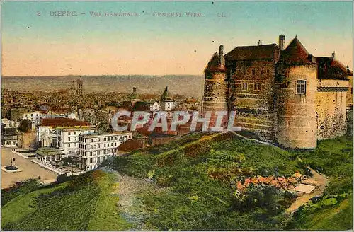 Ansichtskarte AK Dieppe Vue generale