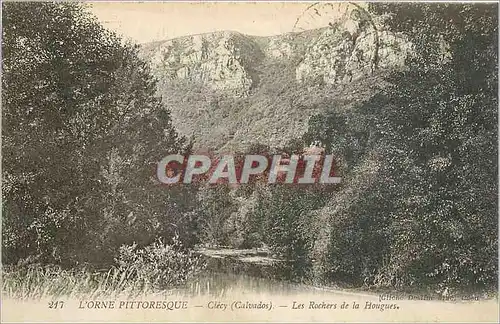 Cartes postales L'Orne Pittoresque Clecy Calvados Les Rochers de la Hougues