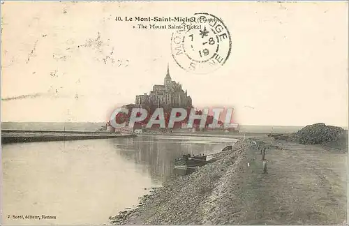 Cartes postales Le Mont Saint Michel Manche
