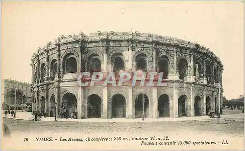 Cartes postales Nimes Les Arenes