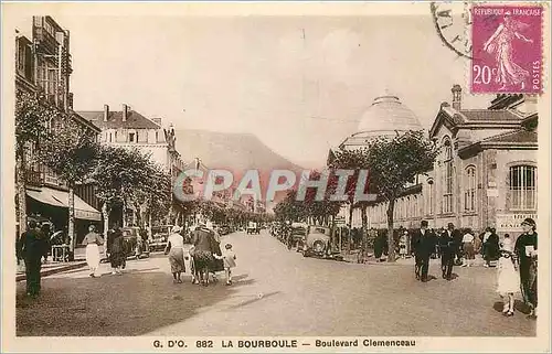 Cartes postales La Bourboule - Boulevard Clemenceau