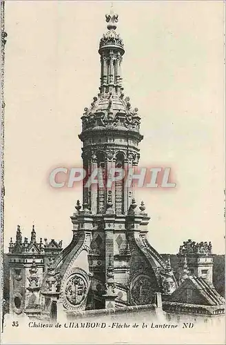 Cartes postales Ch�teau de Chambord - Fleche de la Lanterne