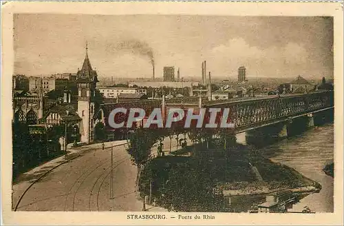 Cartes postales Strasbourg - Ponts du Rhin