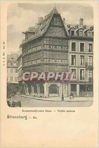Cartes postales Strassburg - Vieille Maison