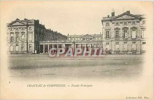 Ansichtskarte AK Ch�teau de Compiegne - Fa�ade Principale