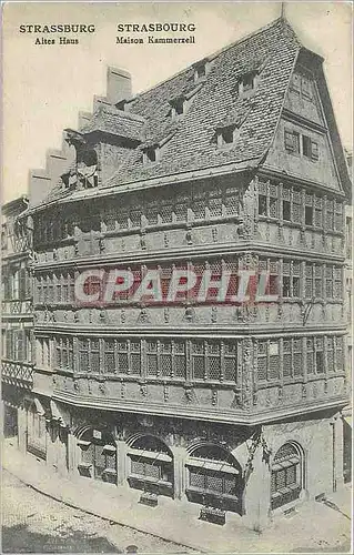 Cartes postales Strasbourg Maison Kammersell