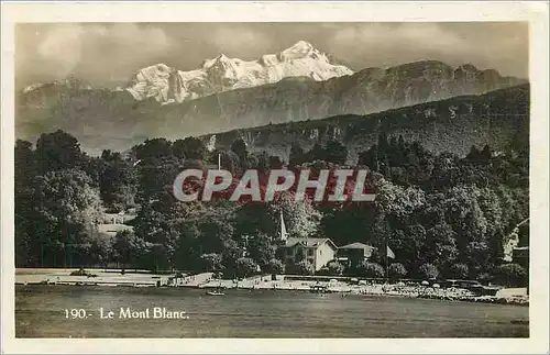 Cartes postales Le Mont-Blanc