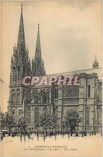 Cartes postales Clermont-Ferrand La Cathedrale  cote sud