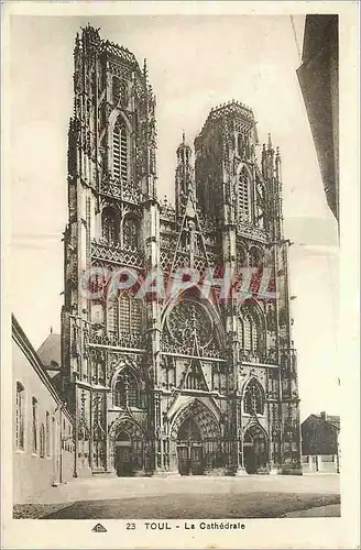 Cartes postales Toul - La Cathedrale