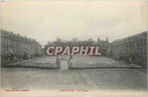 Cartes postales Luneville  Le Ch�teau