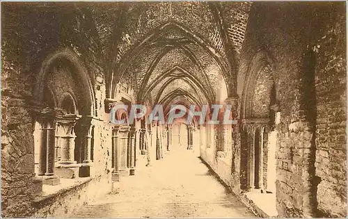 Ansichtskarte AK Gand - Ruines de l'Abbaye de Saint-Bavon  Cloitre cote Est � gauche l'entree de la salle capitu