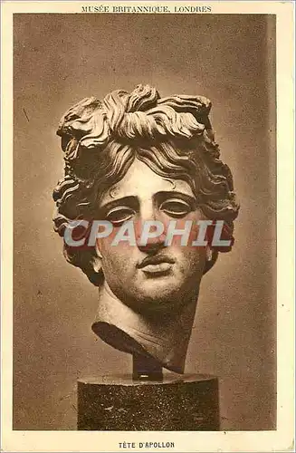 Cartes postales Tete d' Apollon Londres