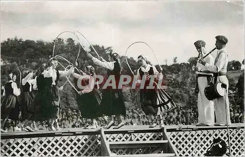 Moderne Karte Toute la France- En Pays Basque - La Danse des Arceaux