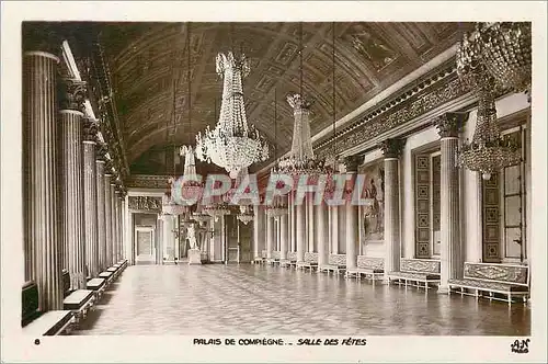 Cartes postales Palais de Compiegne - salle des fetes