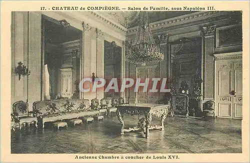 Ansichtskarte AK Ch�teau de Compiegne salon de famille sous napoleon III