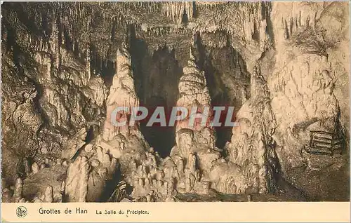 Cartes postales Grotte de Han la salle du percipice