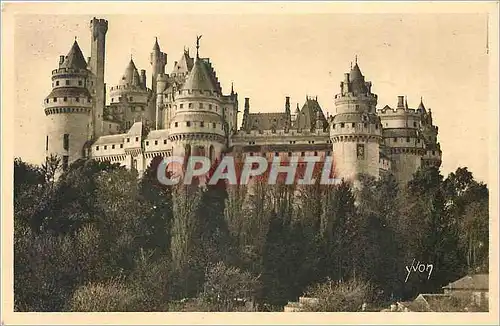 Cartes postales Ch�teau de Pierrefonds Oise cote est