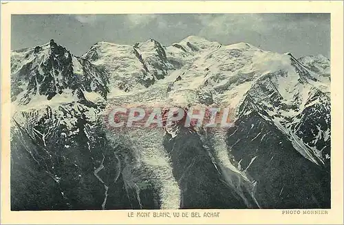 Cartes postales Le Mont Blanc vu de Bel Achat