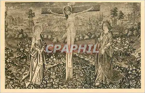 Cartes postales Ch�teau de Langeais tapisserie la Crucifixion