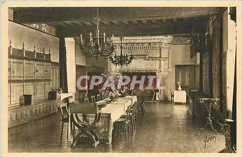 Ansichtskarte AK Ch�teau de Langeais salle a manger ancienne salle des gardes