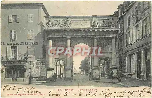 Cartes postales Nancy Portes Stanislas