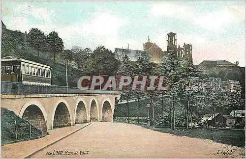 Cartes postales Laon Mont-de-Vaux Tramway