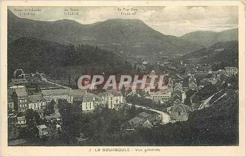 Cartes postales La Bourboule Vue generale