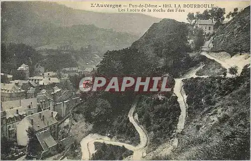 L'Auvergne Puy-de-Dome La Bourboule les lacets de la Roche des Fees