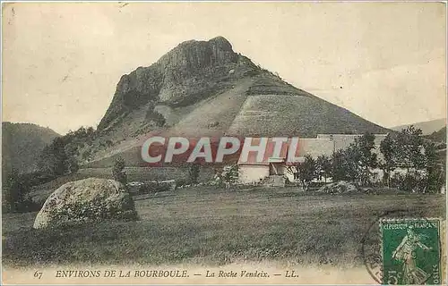 Ansichtskarte AK environs de la Bourboule la Roche Vendeix