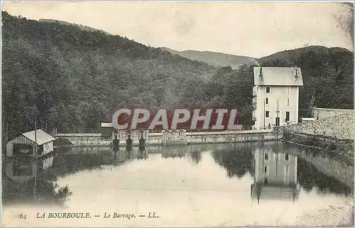 Ansichtskarte AK La Bourboule Le barrage