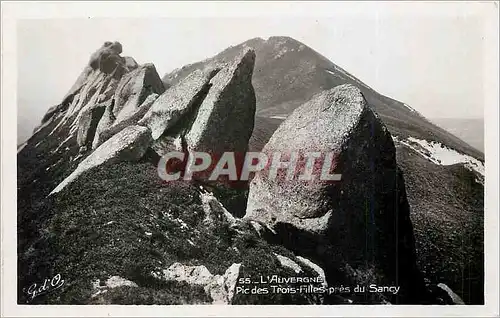 Ansichtskarte AK L'Auvergne Pic des Trois-Filles pres du Sancy