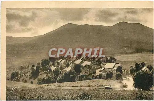 Ansichtskarte AK Environs du Mont-Dore Puy de Dome le village de Bressouleille sur la route du lac Chambon