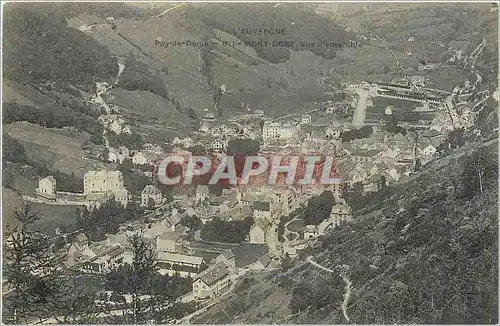 Cartes postales L'Auvergne Puy-de-Dome Mont-Dore vue d'ensemble