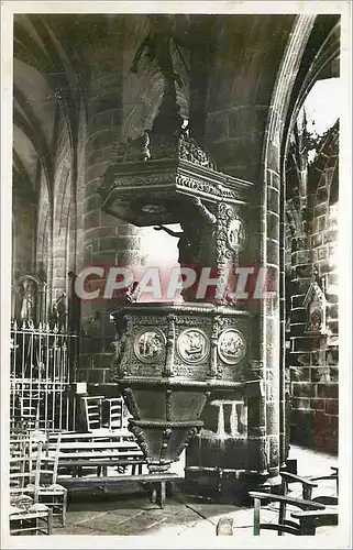 Ansichtskarte AK Locrona Finistere interieur de l'eglise