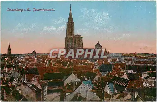 Cartes postales Strassburg i E gesamtansicht