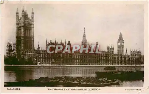 Cartes postales the houses of parliament London