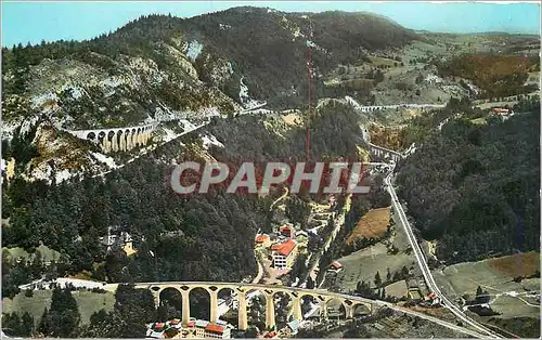 Cartes postales moderne Morez Jura les quatre viaducs