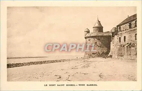 Ansichtskarte AK le mont Saint Michel tour gabriel