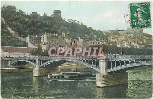 Ansichtskarte AK Lyon le pont d'Ainay