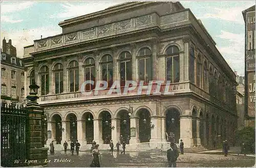 Cartes postales Lyon le theatre