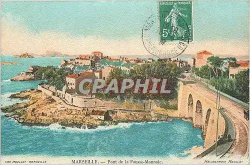 Cartes postales Marseille pont de la Fausse-Monnaie