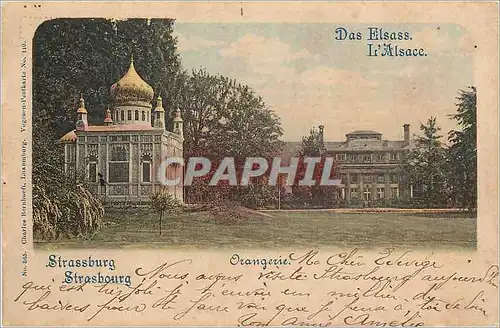 Cartes postales Strasbourg Orangerie