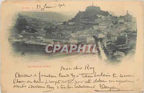 Cartes postales vue generale du Puy