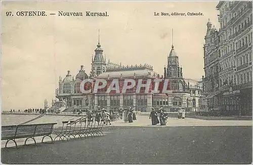Cartes postales Ostende nouveau Kursaal