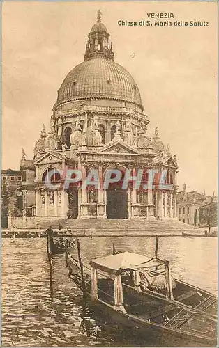 Ansichtskarte AK Venezia chiesa di S Maria della salute